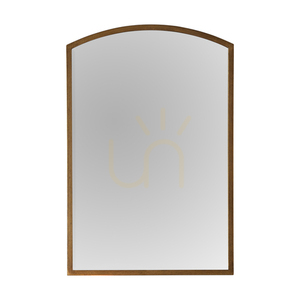 Spegel Gallery Direct Higgins välvd antik guld 60x90 cm small 0