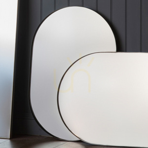 Spegel Gallery Direct Hurston Ellipse svart 60x90 cm 1 Spegel Gallery Direct Hurston Ellipse svart 60x90 cm small 1