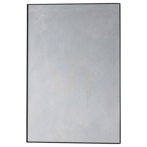 Spegel Gallery Direct Hurston svart metallram 60x90 cm small 0