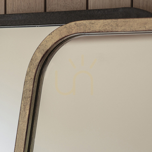 Spegel Gallery Direct Kurva guld metall 56,5x123 cm 5055999207409 2 Spegel Gallery Direct Kurva guld metall 56,5x123 cm 5055999207409 small 2