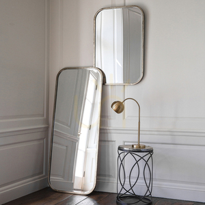 Väggspegel Gallery Direct Logan distressed champagne 65,5x95,5 cm small 3