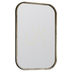 Väggspegel Gallery Direct Logan distressed champagne 65,5x95,5 cm small 0