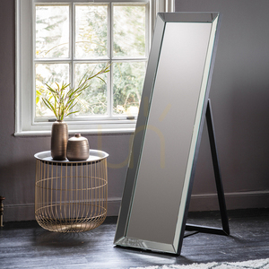 Spegel Gallery Direct Luna Cheval silver 155x48 cm small 1