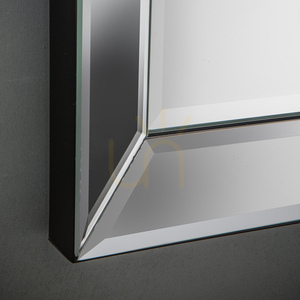 Spegel Gallery Direct Luna overmantel silver 112x86,5 cm small 2
