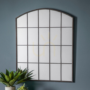 Spegel Gallery Direct Rockford svart metall 91x76 cm 1 Spegel Gallery Direct Rockford svart metall 91x76 cm small 1