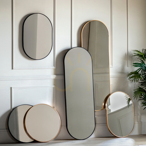 Spegel Gallery Direct Yardley guld 50x150 cm small 1