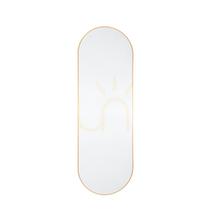 Spegel Gallery Direct Yardley guld 50x150 cm small 0