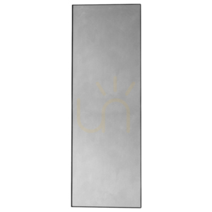 Spegel Gallery Direct Hurston svart metallram 50x170 cm small 0