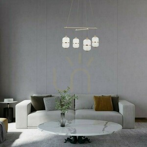 Italux Alani PND-34375-4-HBR pendellampa guld, 4 ljuspunkter LED 24 W 3000 K, 56 cm small 1