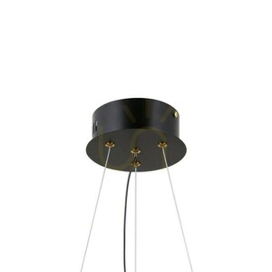 Italux Montiela LED-pendellampa med 6 skärmar, svart och guld, 63 cm PND-34374-6-BK small 3