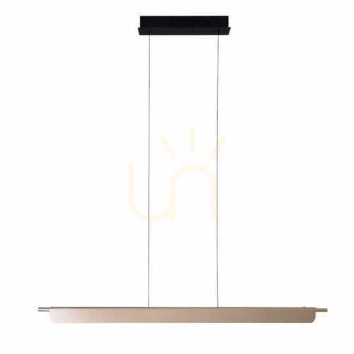 Kontrollera Pendant Light Max Light JO-JO P0596 Black Gold Metal 124 cm