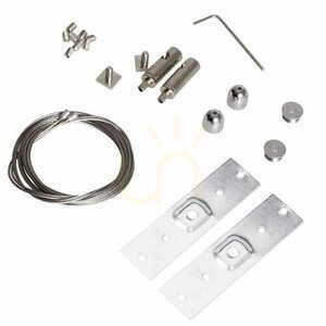 Upphängningskabel Max Light MAX MA0024 vit stål 150 cm för skena small 0