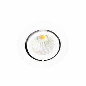 Infälld takarmatur Max Light Rubio H0132 vit LED 10W 3000K 9 cm small 1