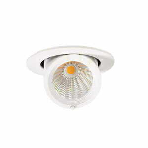 Infälld takarmatur Max Light Rubio H0132 vit LED 10W 3000K 9 cm small 0
