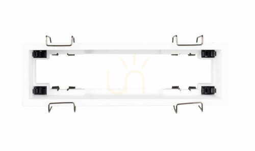 Kontrollera Infälld takarmatur Max Light Modular H180.03 vit aluminium 17,8 cm