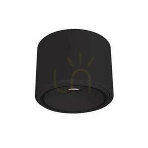 Plafond Max Light Vector C0266 svart aluminium LED 10W 11,5 cm small 1