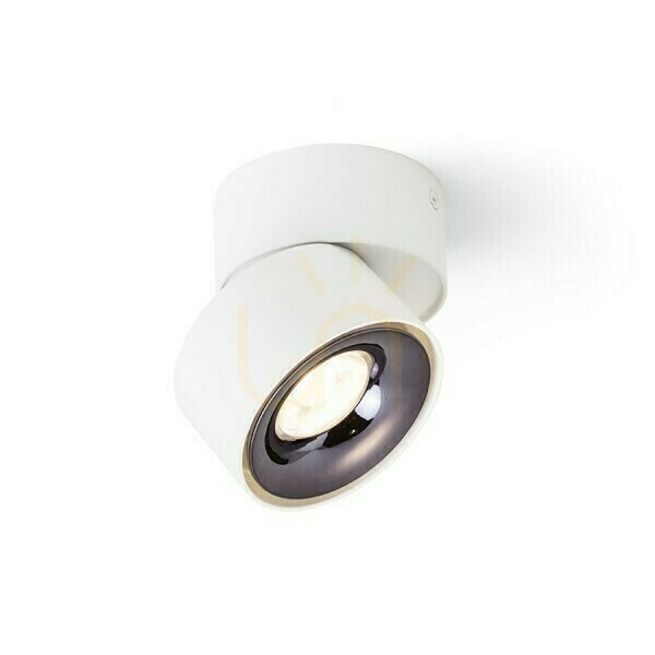 Förhandsvisning Downlight Albano Utanpåliggande Vit Svart Krom 230 V Led 5 W 3000 K Downlight Albano Utanpåliggande Vit Svart Krom 230 V Led 5 W 3000 K