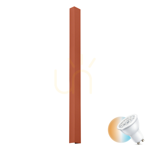 Kontrollera Vägglampa FREYA 120 ockraröd
