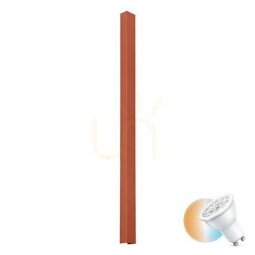 Kontrollera Vägglampa FREYA 150 ockraröd