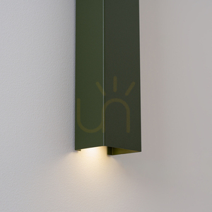 Vägglampa Thoro FREYA 90 olivgrön stål GU10 TH.340 small 4