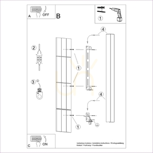 Vägglampa FREYA 120 beige small 7