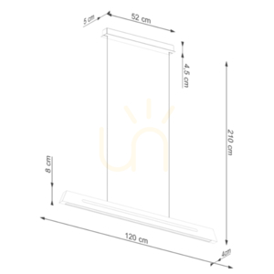 SKOG 120 LED 3000K taklampa small 8