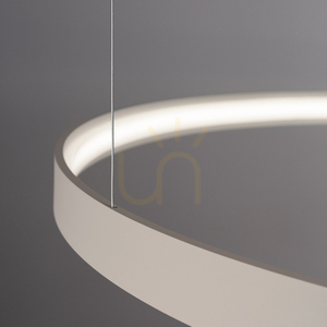 RIO 110 beige LED-ljuskrona 4000K small 3