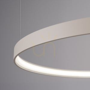 RIO 110 beige LED-ljuskrona 4000K small 4