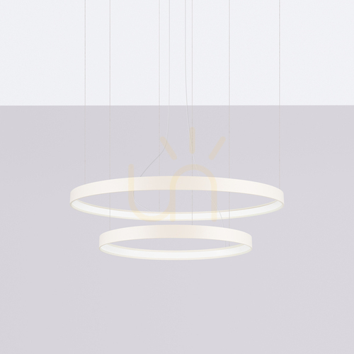Kontrollera RIO 2 55/78 beige LED 3000K ljuskrona