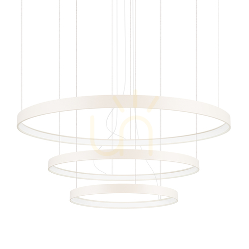 Kontrollera RIO 3 55/78/110 beige LED-ljuskrona 4000K