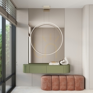 RIO 55 beige LED 4000K taklampa small 12