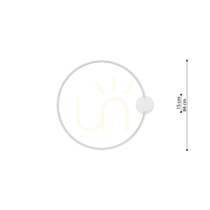 Plafond RIO 78 beige LED 3000K small 9