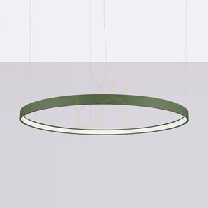 RIO 110 ljuskrona grön oliv LED 4000K small 1