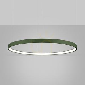 RIO 110 ljuskrona grön oliv LED 4000K small 2