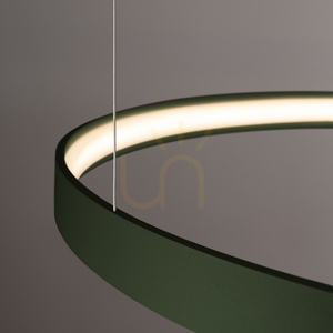 RIO 3 55/78/110 grön oliv LED 3000K ljuskrona small 3