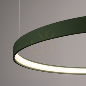 RIO 3 55/78/110 grön oliv LED 3000K ljuskrona small 4