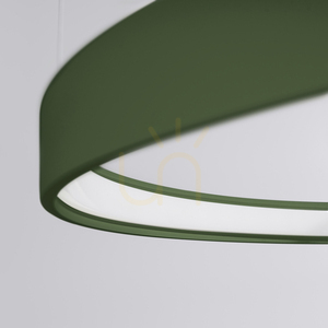 RIO 2 55/78 grön oliv LED 4000K ljuskrona small 6