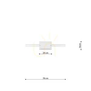 RIO 78 grön oliv LED 4000K taklampa small 9