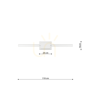 RIO 110 grön oliv LED 4000K taklampa small 9
