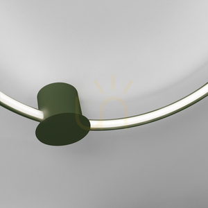 Plafond RIO 55 olivgrön LED 4000K small 5