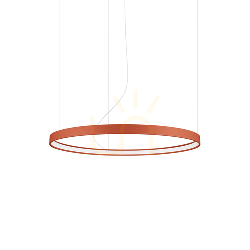 Kontrollera RIO 78 ockraröd LED-ljuskrona 3000K