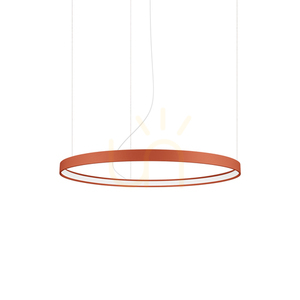 RIO 78 ockraröd LED-ljuskrona 4000K small 0