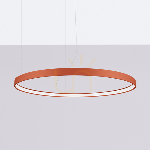 Kontrollera RIO 110 ockraröd LED-ljuskrona 4000K