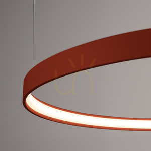 Ljuskrona RIO 3 55/78/110 ockraröd LED 3000K small 4