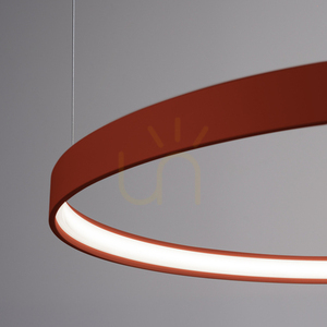 RIO 2 55/78 ockraröd LED-ljuskrona 4000K small 4
