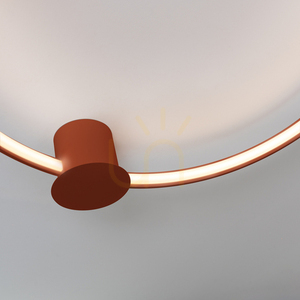 Plafond RIO 78 ockraröd LED 3000K small 5