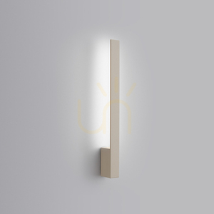 LAHTI 50 beige LED-vägglampa 4000K small 2