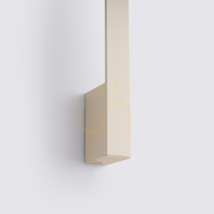 LAHTI 50 beige LED-vägglampa 4000K small 4