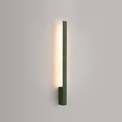 Kontrollera Vägglampa LAHTI 70 olivgrön LED 3000K