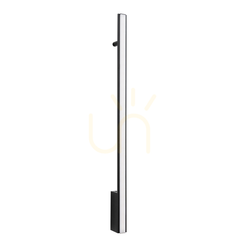 Kontrollera LAGOM 90 svart LED-vägglampa 3000K